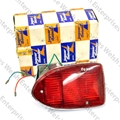 Jaguar NOS XJ6 Series I Left Hand Red  Tail Lamp Assembly