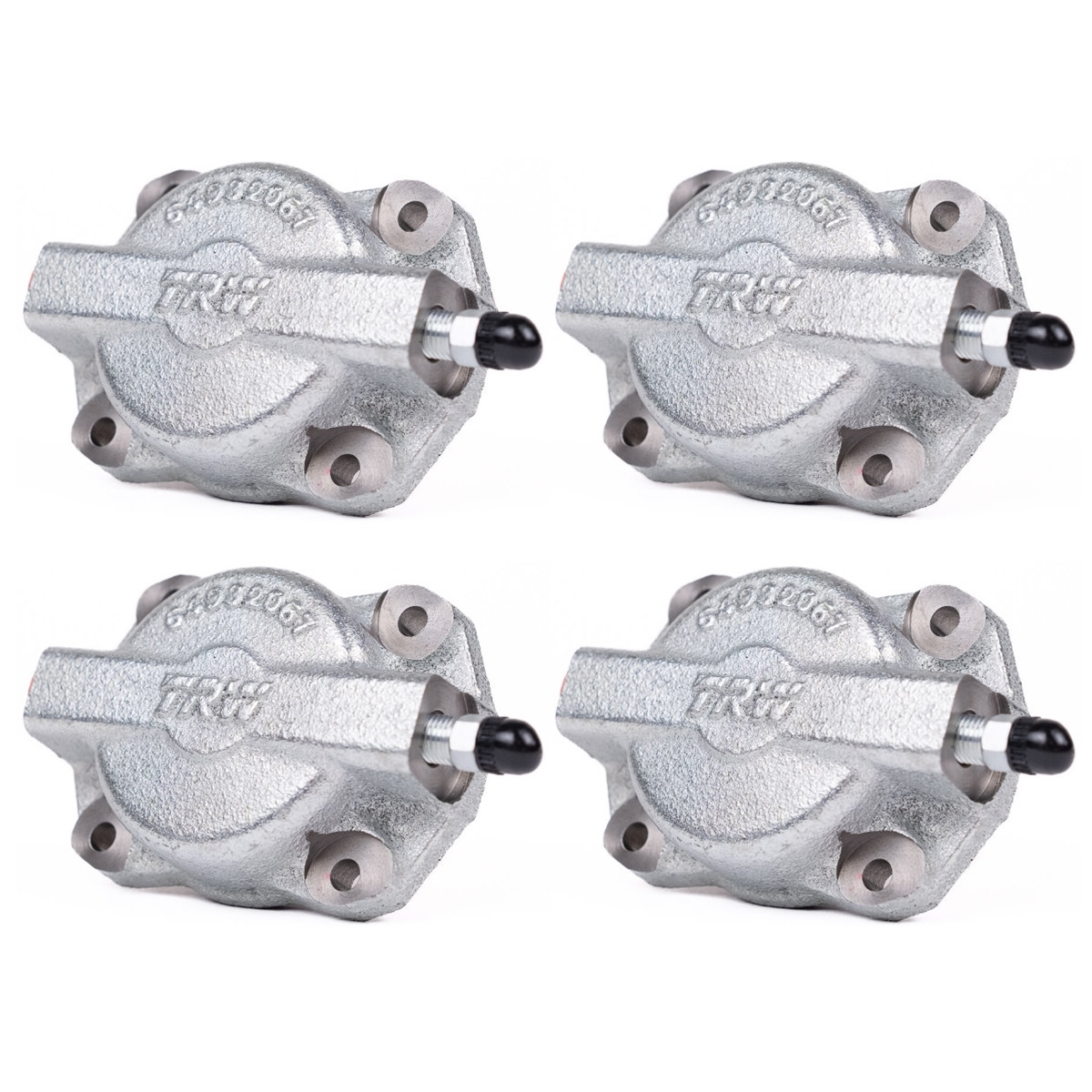 Jaguar Front Brake Caliper (1/2) - Set of 4