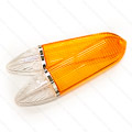 Jaguar Front Turn Signal Lens - Amber