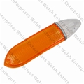 Jaguar Front Turn Signal Lens - Amber