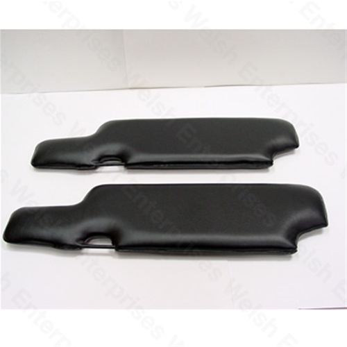 Jaguar Sunvisor Pair (Black)