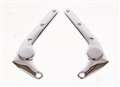 Seat Recline Brackets for E-Type S1, Replated Chrome, Pair