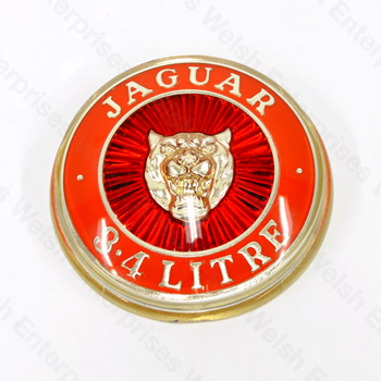 Jaguar 3.4 Grille Badge