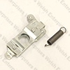 Jaguar Bonnet Lock Mechanism Assembly With Striker Plate