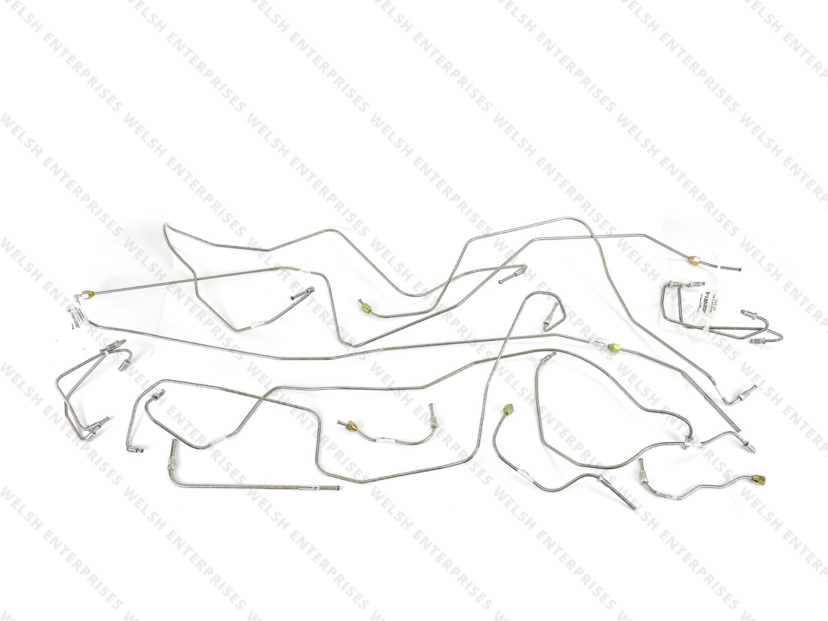 Jaguar Pre-Bent Stainless Steel Brake Line Kit
