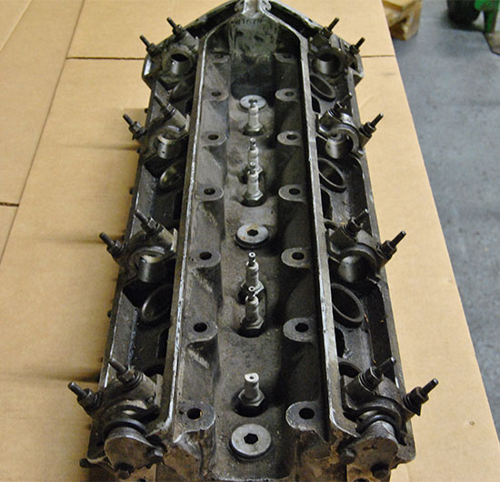 Jaguar Early XK120 Cylinder Head - USED - HD011