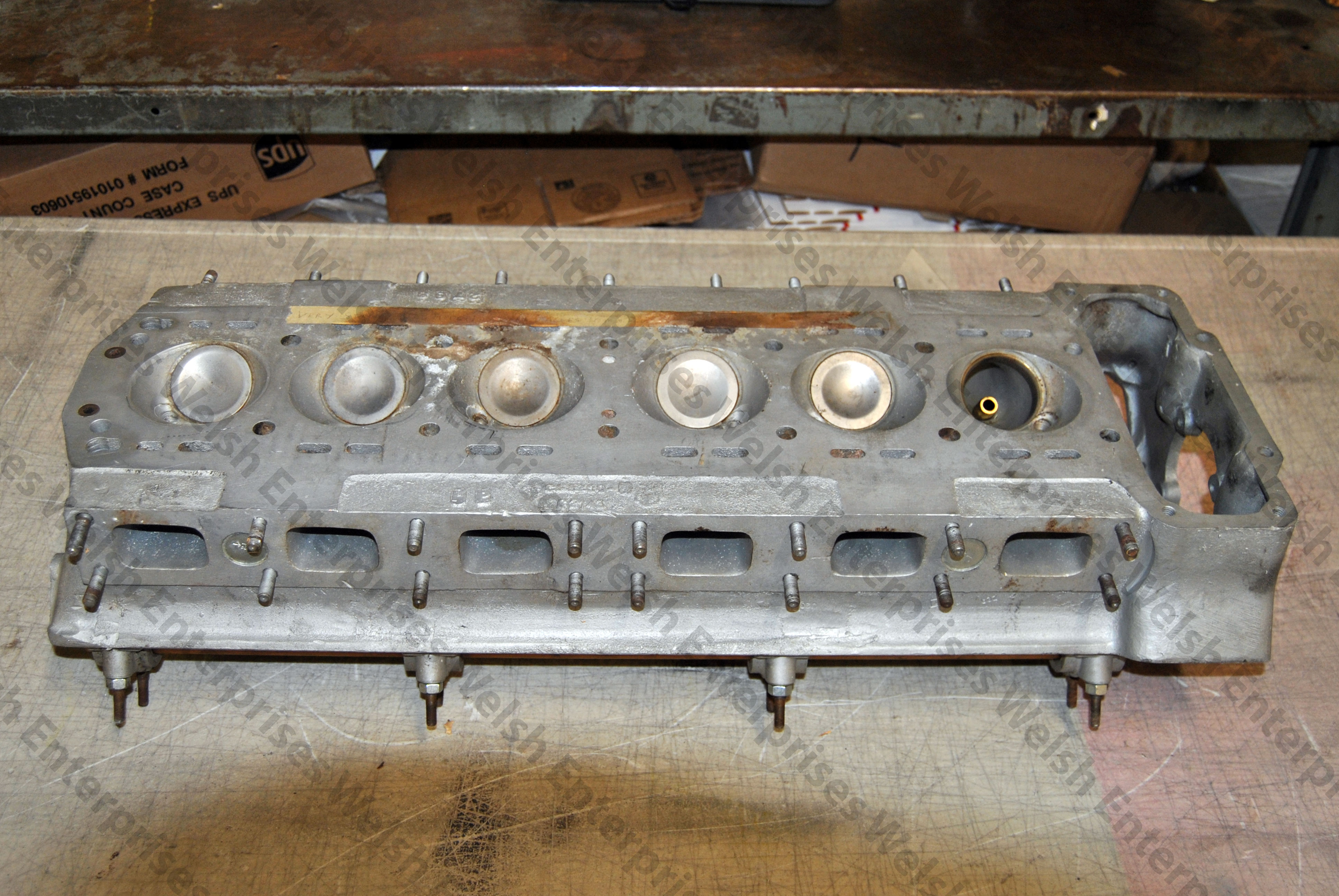 EType S1 S1.5 S2 4.2 Cylinder Head REBUILT No Stamp Jaguar Parts