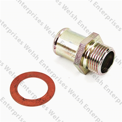 Jaguar Water Pump To Heater Hose Bypass Adapter