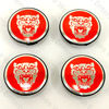 Jaguar Wheel Badge Set of 4 - Red