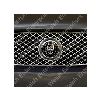 Jaguar XK Grille Badge (2007 & Up Aluminum Body)