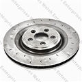 Jaguar Right Hand Rear Brake Rotor - Alcon