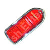 Jaguar Rear Side Marker Assembly, Right-hand Red