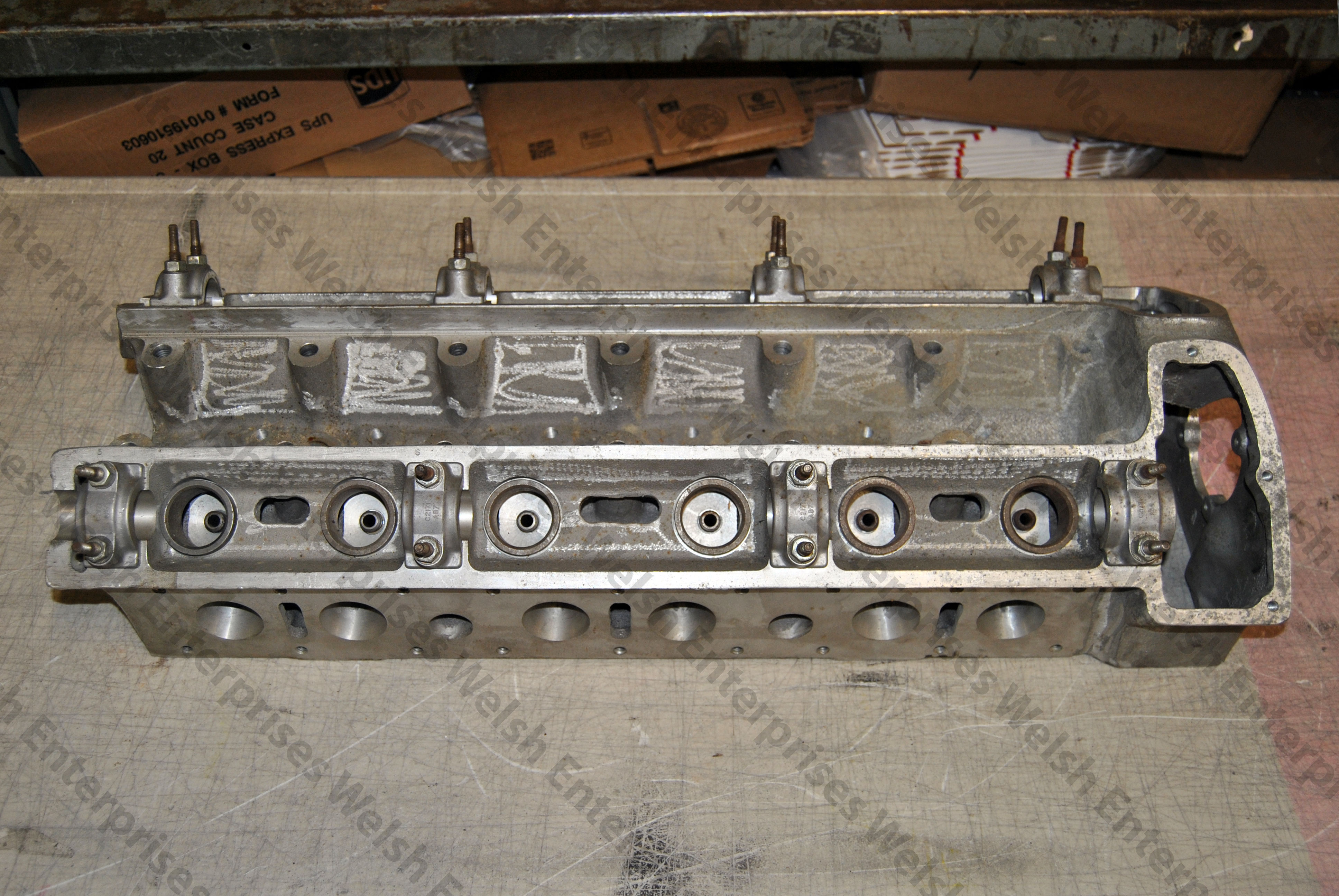 Jaguar EType Series II Cylinder Head NOS Jaguar Parts and