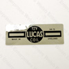 Jaguar Lucas Ignition Coil Decal