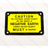 Jaguar Negative Earth Plate