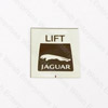 Jaguar Seat Belt Buckle Decal