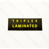 Jaguar Triplex Windshield Decal