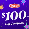 Welsh $100 Gift Certificate