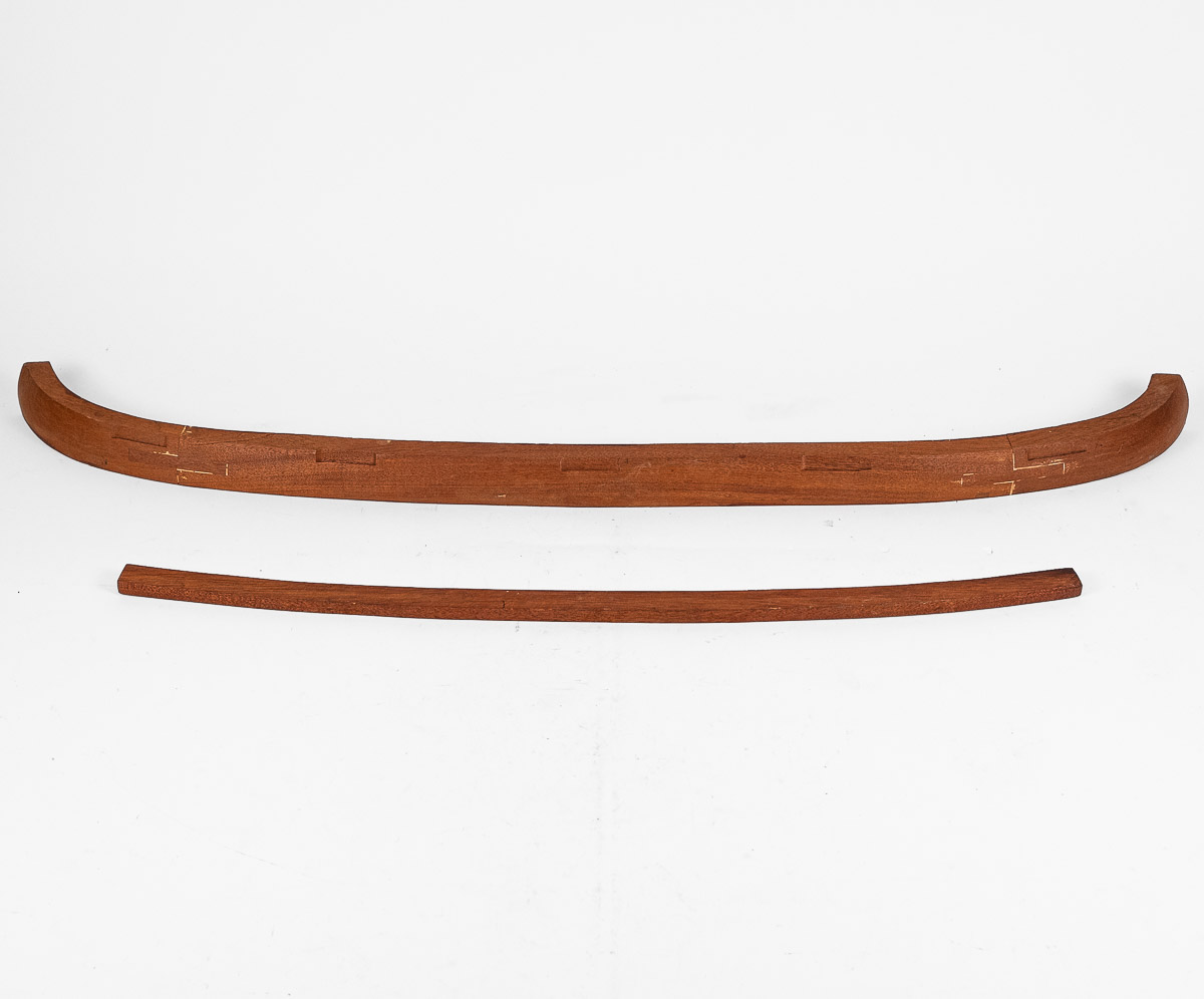 Jaguar Bow Header Wood XK150 DCH