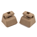 Jaguar Sunvisir Clip Doeskin - PAIR