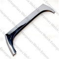 Jaguar Chrome Windshield Post Left Hand