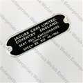 Jaguar Seatbelt Anchor Plate - Late
