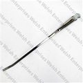 Jaguar Wiper Arm Chrome-  Left Hand Drive
