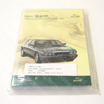 Jaguar XJ8/XJR (98-03) Supplementary Information CD-ROM