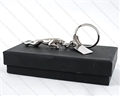Jaguar Leaper Key Ring With Engraving Plate