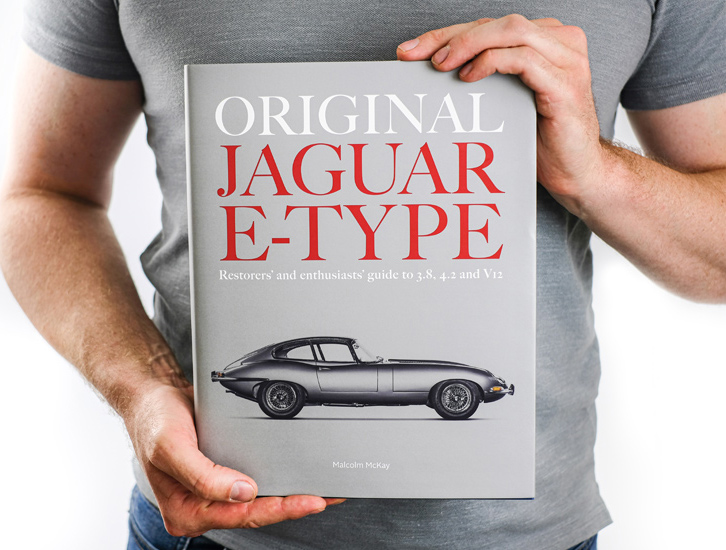 Original Jaguar E-Type by Malcolm McKay - Book