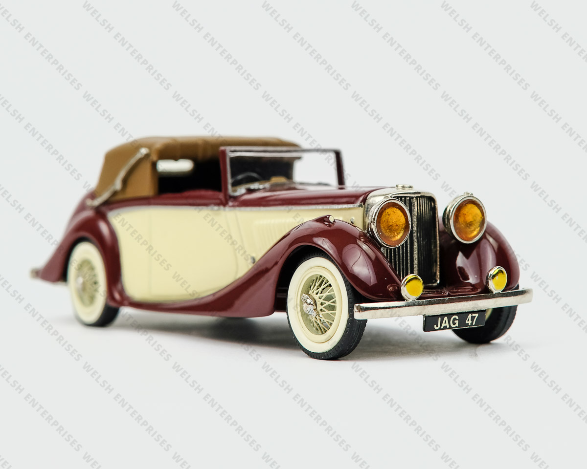 Mini Marque '43' 1947 Jaguar 3 1/2 Litre DHC Die-Cast Model
