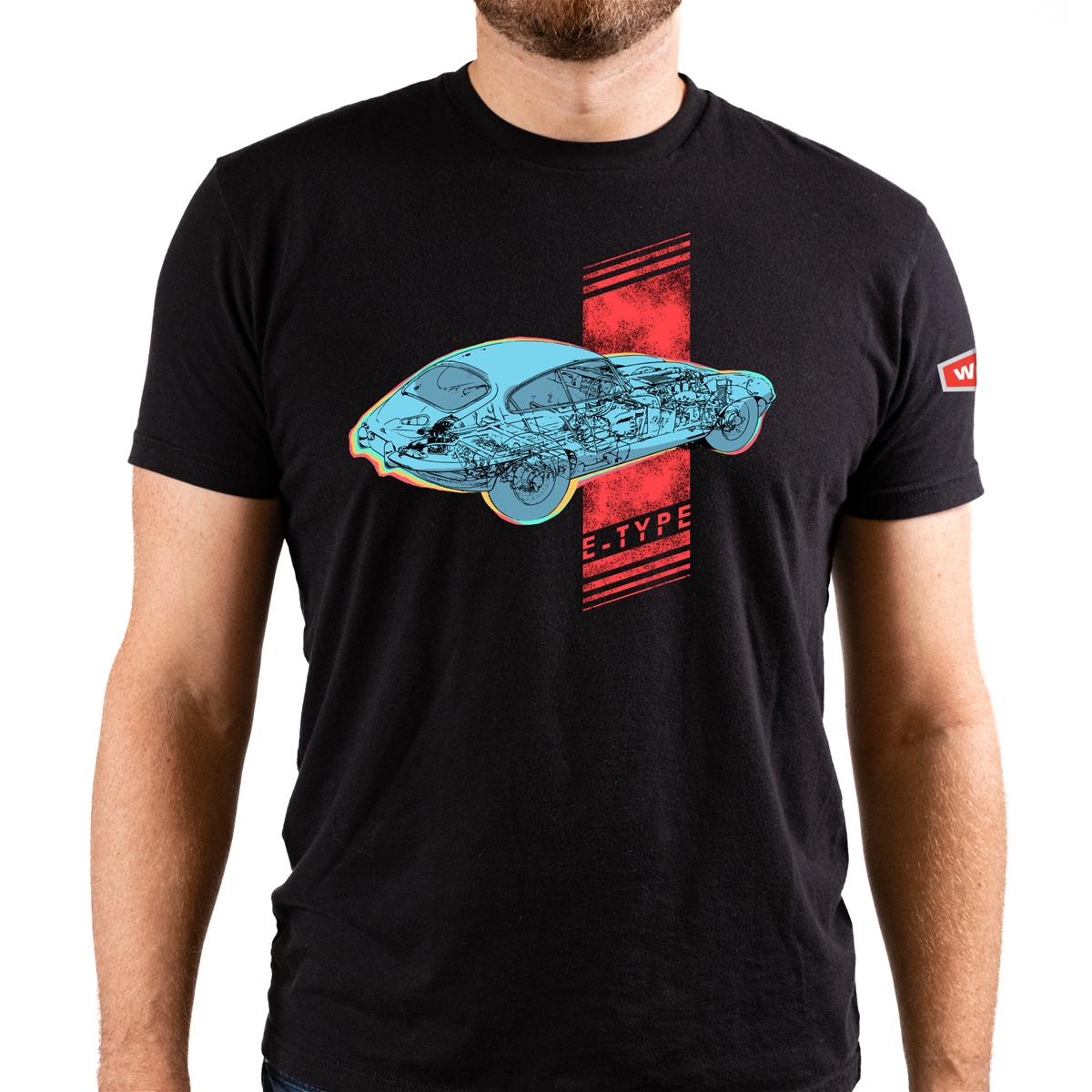 Jaguar Big Ben Union Jack T-Shirt