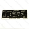 Jaguar Vacuum ROuting Diagram DECAL
