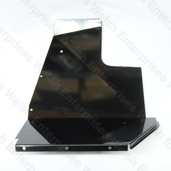 Jaguar Left Hand Mudshield Panel
