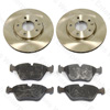 Front Brake Rotor & Pad Set - XJ8 XK8