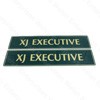 Jaguar Number Plate Pair - XJ Executive