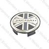 Jaguar Union Jack Wheel Badge
