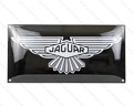 Jaguar Enamel Jaguar Wings Sign