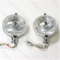 Jaguar 5 3/4" Driving Light Pair - Fluted