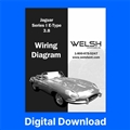 Jaguar Wiring Diagram - Series I E-Type 3.8