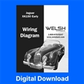 Jaguar Wiring Diagram - XK150 Early