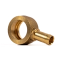Jaguar Brass Barbed Banjo Fitting - 1/4" Bore