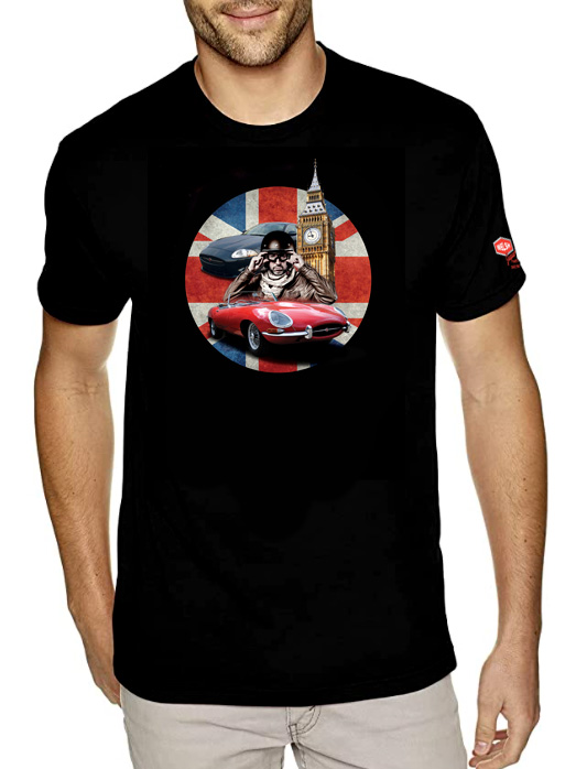 Jaguar Big Ben Union Jack T-Shirt
