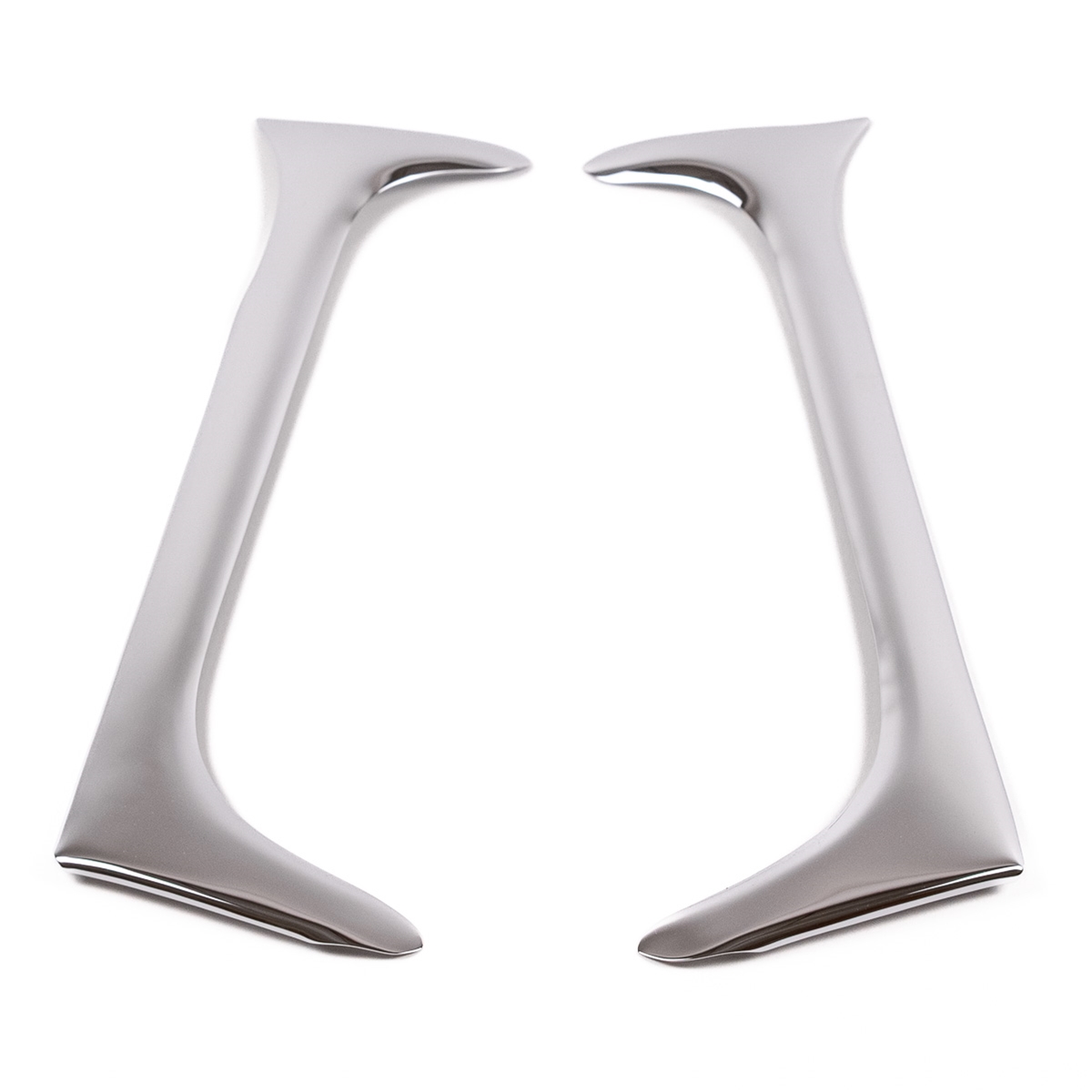 Jaguar Right Hand Windshield Post - Chrome