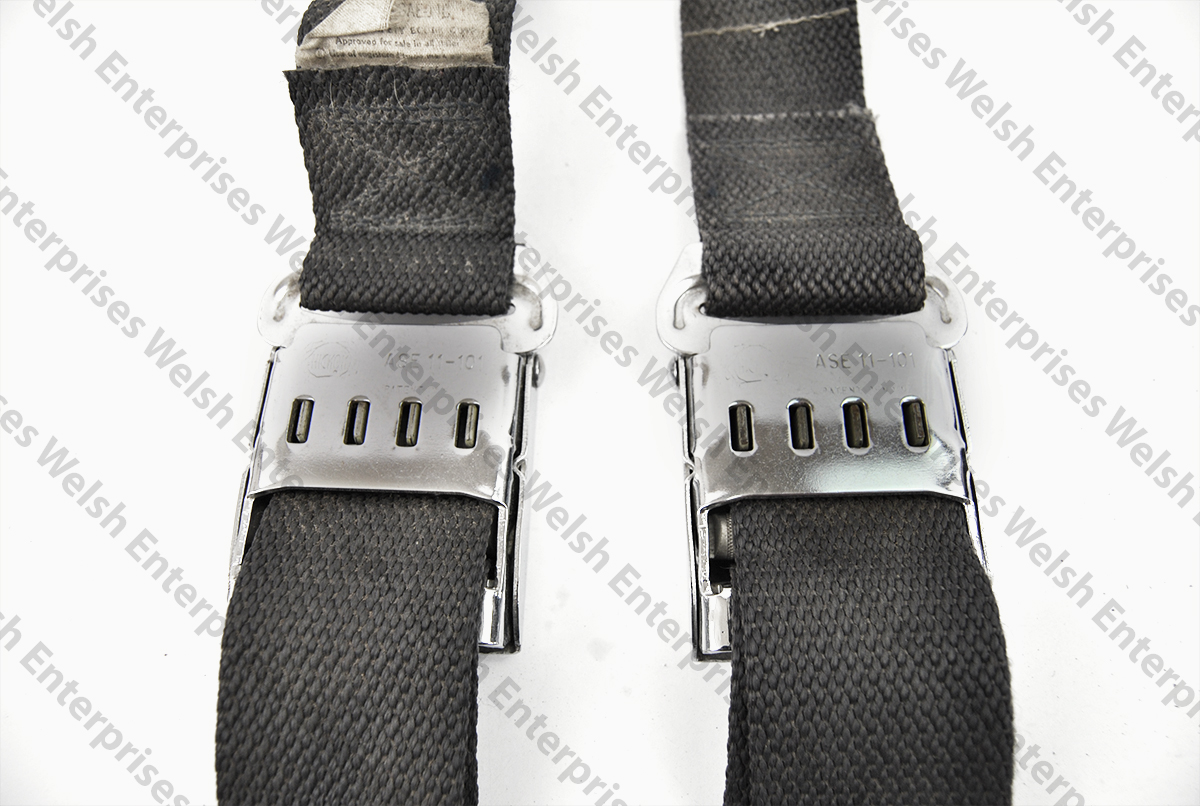 Jaguar Seat Belt Pair EType (6167) Jaguar Parts and Accessories