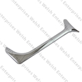 Jaguar Left Hand Windshield Post - Chrome