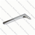 Jaguar CHROME WINDSHIELD POST LEFT HAND  E1 ROADSTER