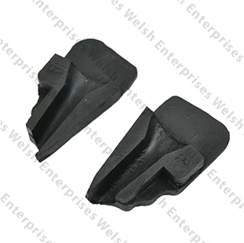 Jaguar Rear Lower Door Glass Buffer PAIR