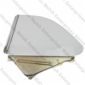Jaguar Left Hand Quarter Glass With Regulator - Clear