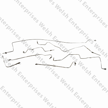 Jaguar Pre-Bent Stainless Steel Brake Line Kit